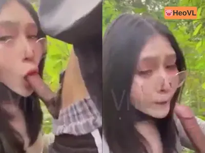 đi dã ngoại tiện chịch người tình ở trong rừng