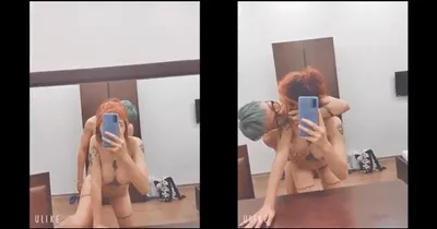 Eny tóc hồng xăm trổ và anh bồ – 4