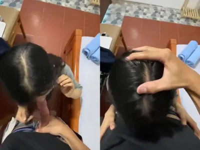 Xin má qua nhà bạn học thêm, học sinh nữ c3 bị thằng bồ xả sữa chua vào mồm