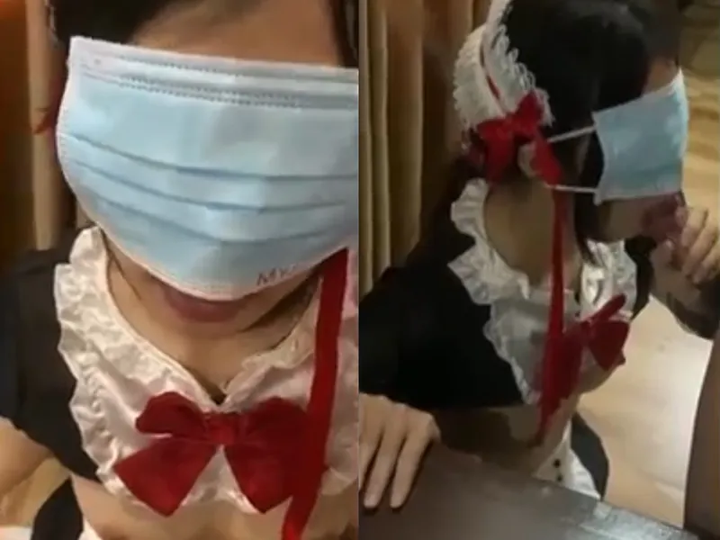 Cô bạn gái việt dâm cosplay nô lệ tình dục mút mút con củ khoải điêu luyện